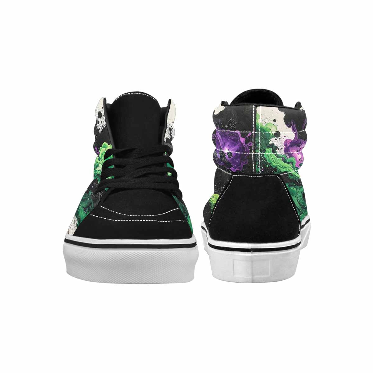 MEN'S Galaxy Nebula High Top Canvas Dreamlike Custom Shoes
