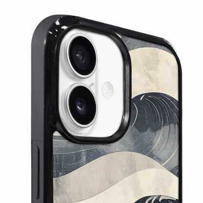 iPhone 17 Case — Vintage Americana Wave Retro Vintage, Custom Print Case Cover