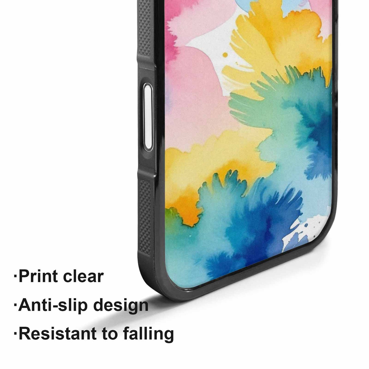 iPhone 17 Case — Trans Strong Watercolor Seamless Watercolor Abstract, Custom Art Phone Cover