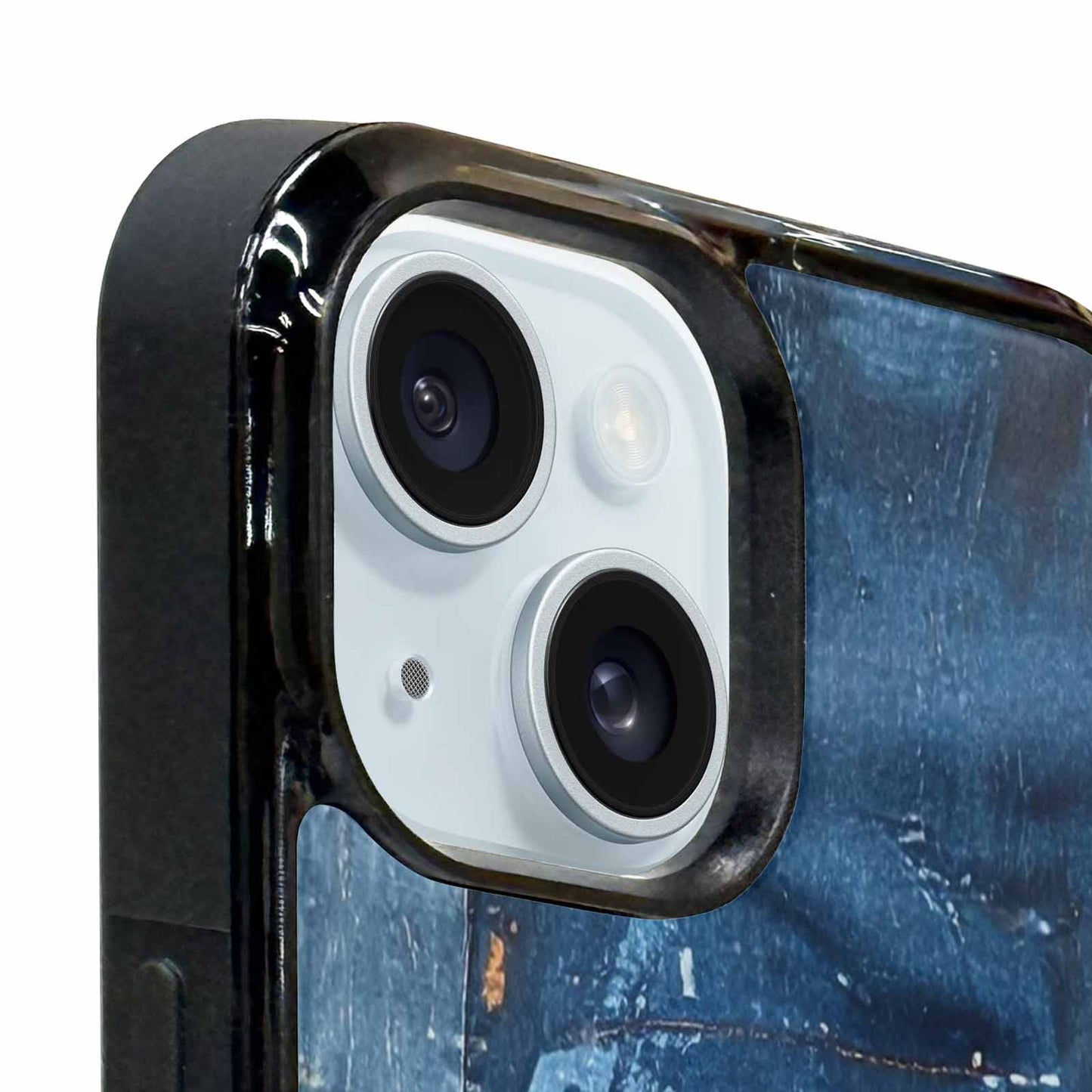 iPhone 15 Plus Case — Curve The Ripping Demin Tectures For, Personalized Phone Case