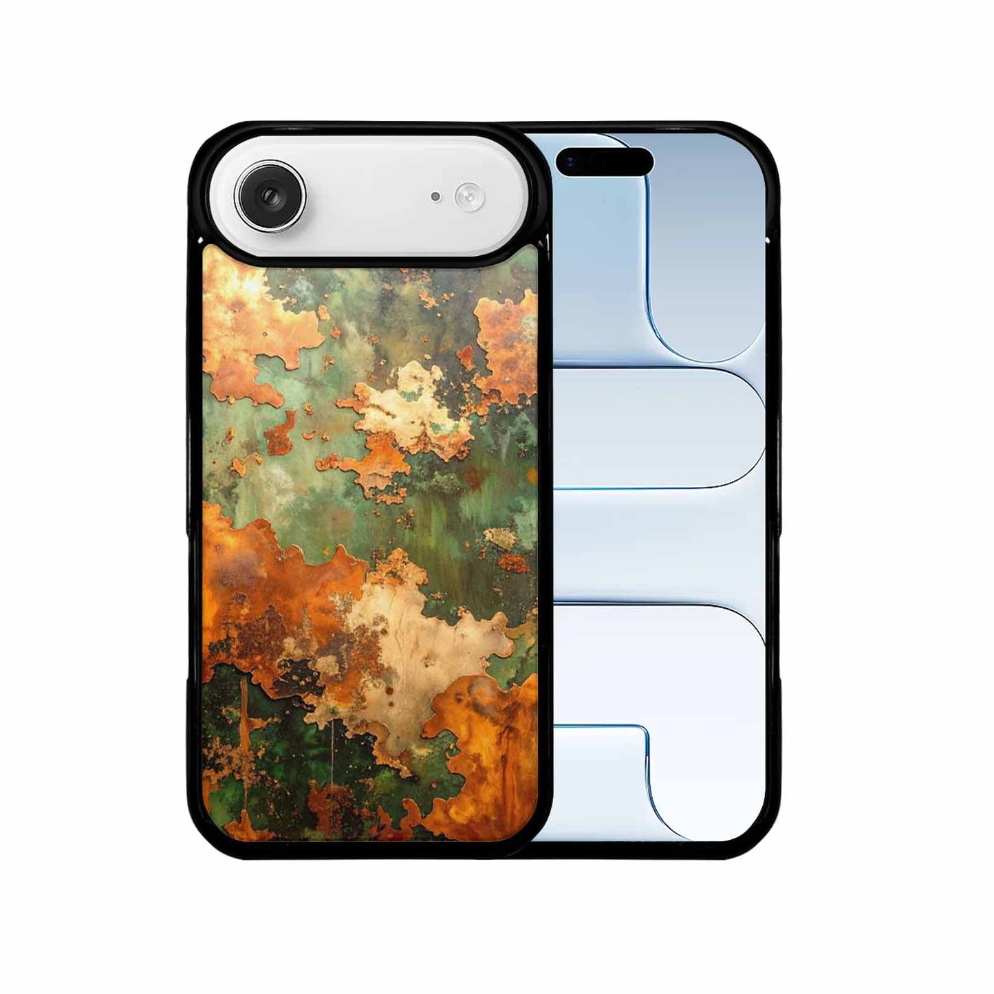 iPhone 17 Air Case — Seamless Tileable Pattern Of Overlapping Camo, Customized Protective Case