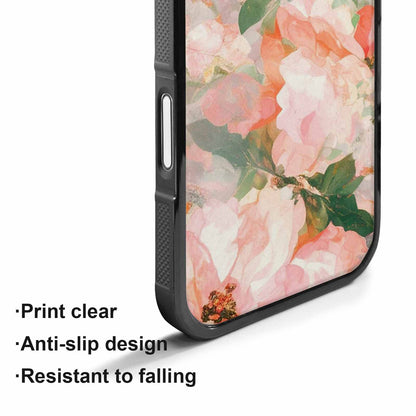 iPhone 17 Case — Marble Floral Art Seamless Floral, Original Design Phone Case