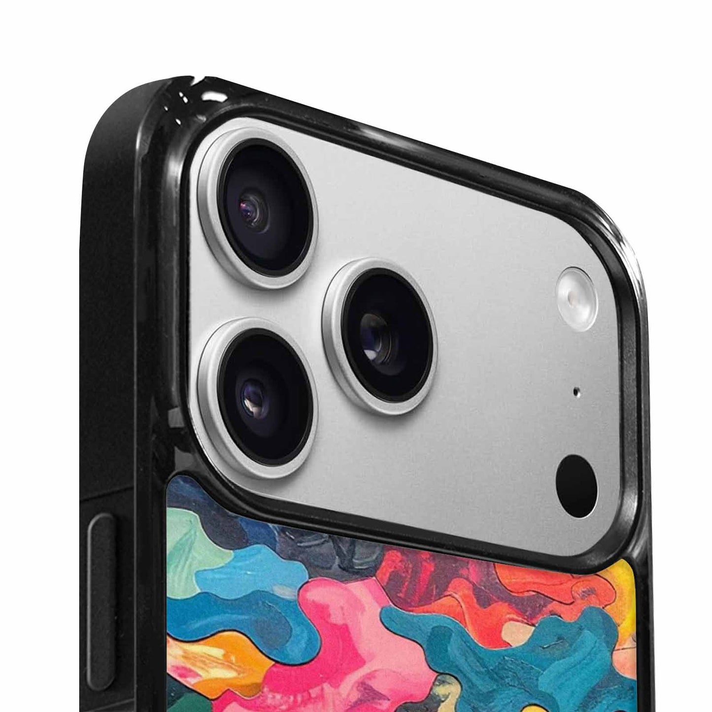iPhone 17 Pro Max Case — Camo Patches Full Color Camo, Custom Designed Case Cover