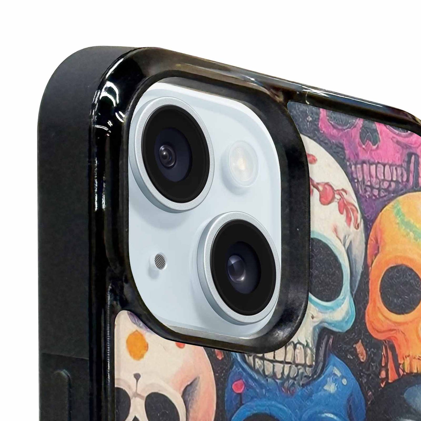 iPhone 15 Case — Skulls General Skulls Pattern, Original Design Phone Case