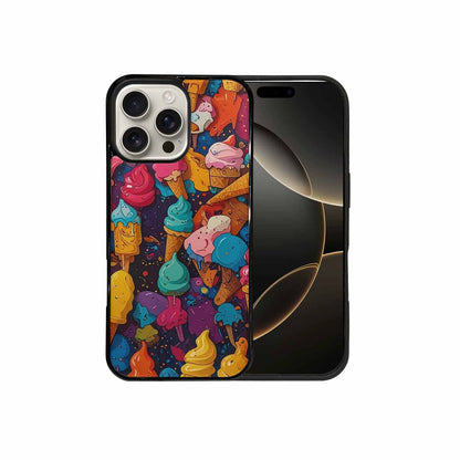 iPhone 16 Pro Max Case — Ice Cream Motif Ice Cream Motifs, Personalized Phone Case
