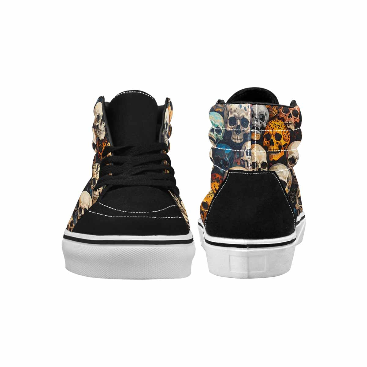 MEN'S Skulls High Top Canvas Aesthetic Shoes