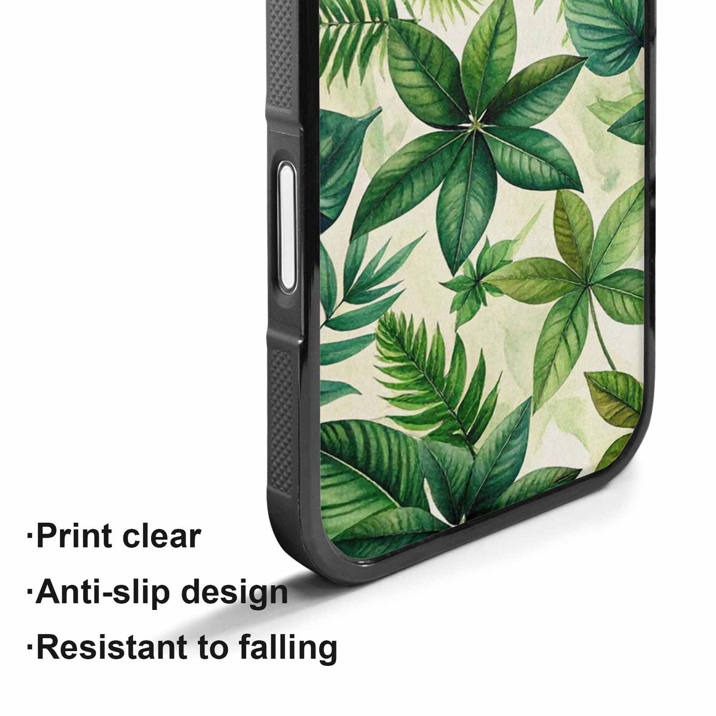 iPhone 17 Case — Small Seven Point Palmate Floral, Custom Art Phone Cover