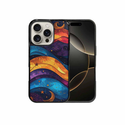 iPhone 16 Pro Case — Steampunk Galaxy Art Seamless Pattern Vibrant, Custom Made Phone Cover