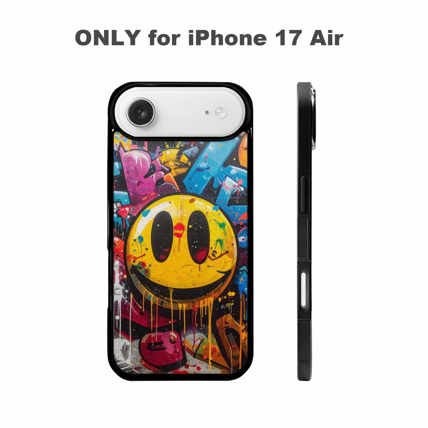 iPhone 17 Air Case — Graffiti Style Word Art Fragments Original, Original Design Phone Case
