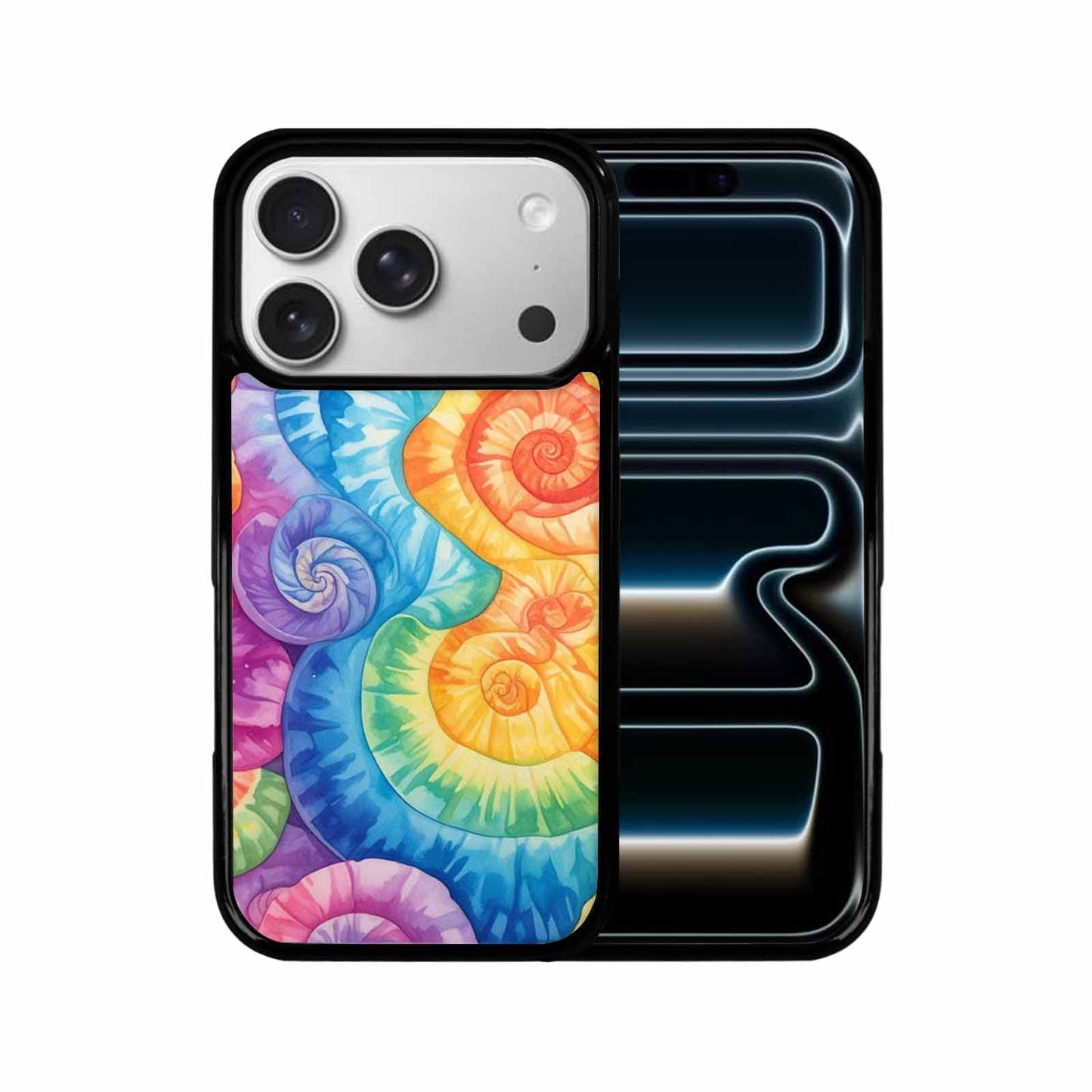 iPhone 17 Pro Case — Tie Dye Swirls Tie Dye Tie, Custom Art Phone Cover