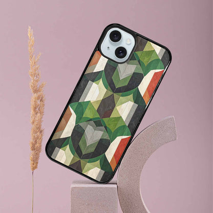 iPhone 15 Plus Case — Aromantic Flag Color Theme Small Rainbow, Personalized Phone Case