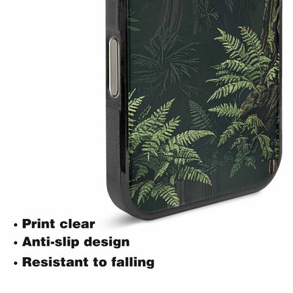 iPhone 16 Pro Max Case — Seamless Pattern Ancient Redwood Forest Giant, Customized Protective Case