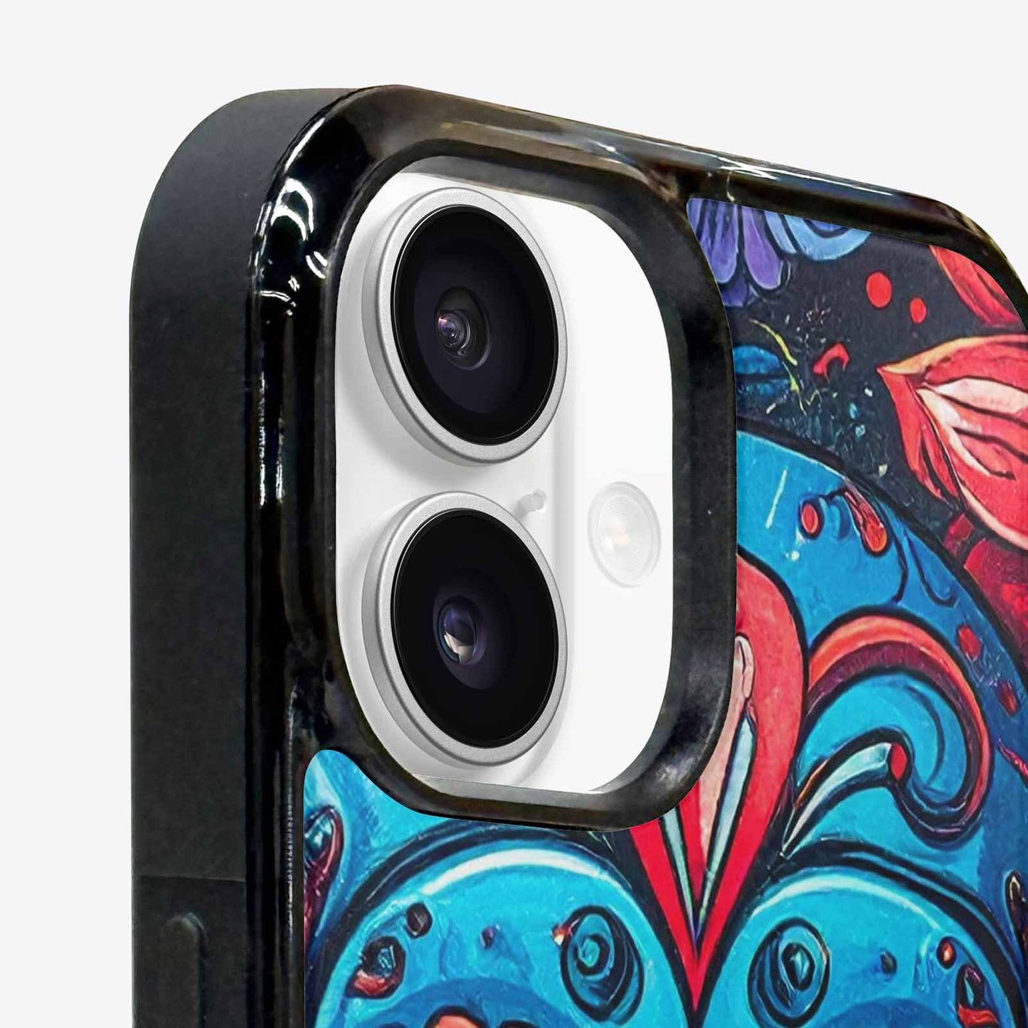 iPhone 16 Plus Case — Graffiti Skull, Custom Designed Case Cover