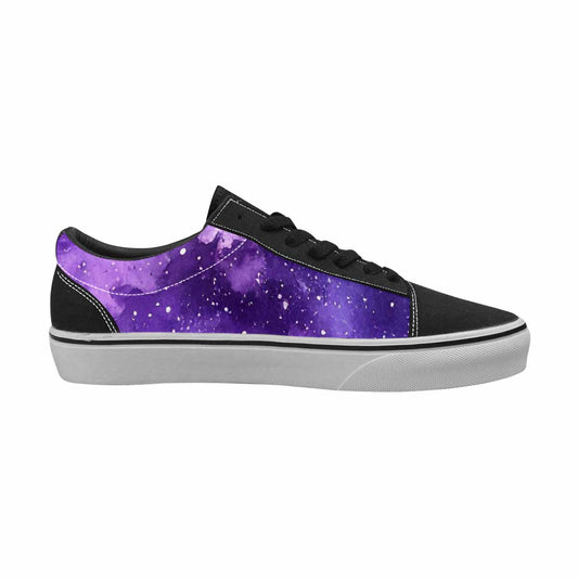MEN'S Galaxy Art - Canvas Lace-Up Wallpaper Art Sneakers