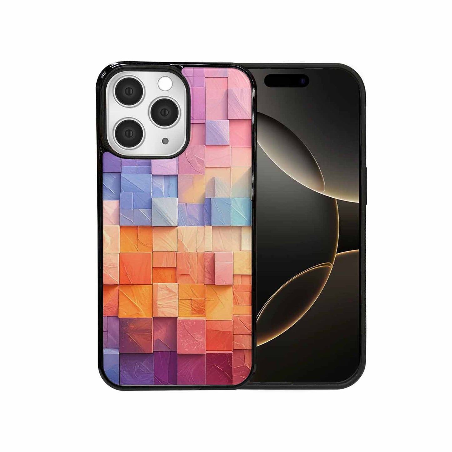 iPhone 15 Pro Max Case — Color Gradient Fade Pattern Hundreds Of, Original Design Phone Case