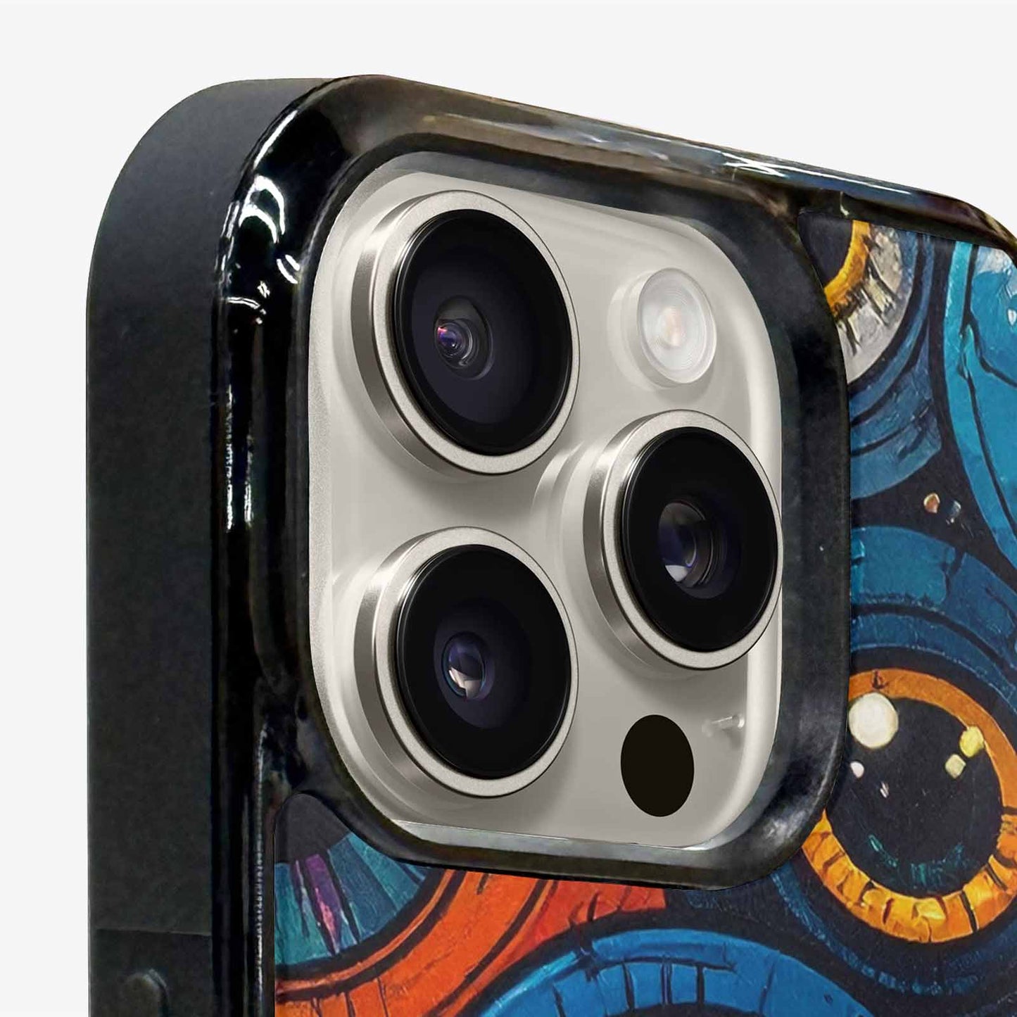 iPhone 16 Pro Case — Cartoon Eyeballs, Custom Print Case Cover