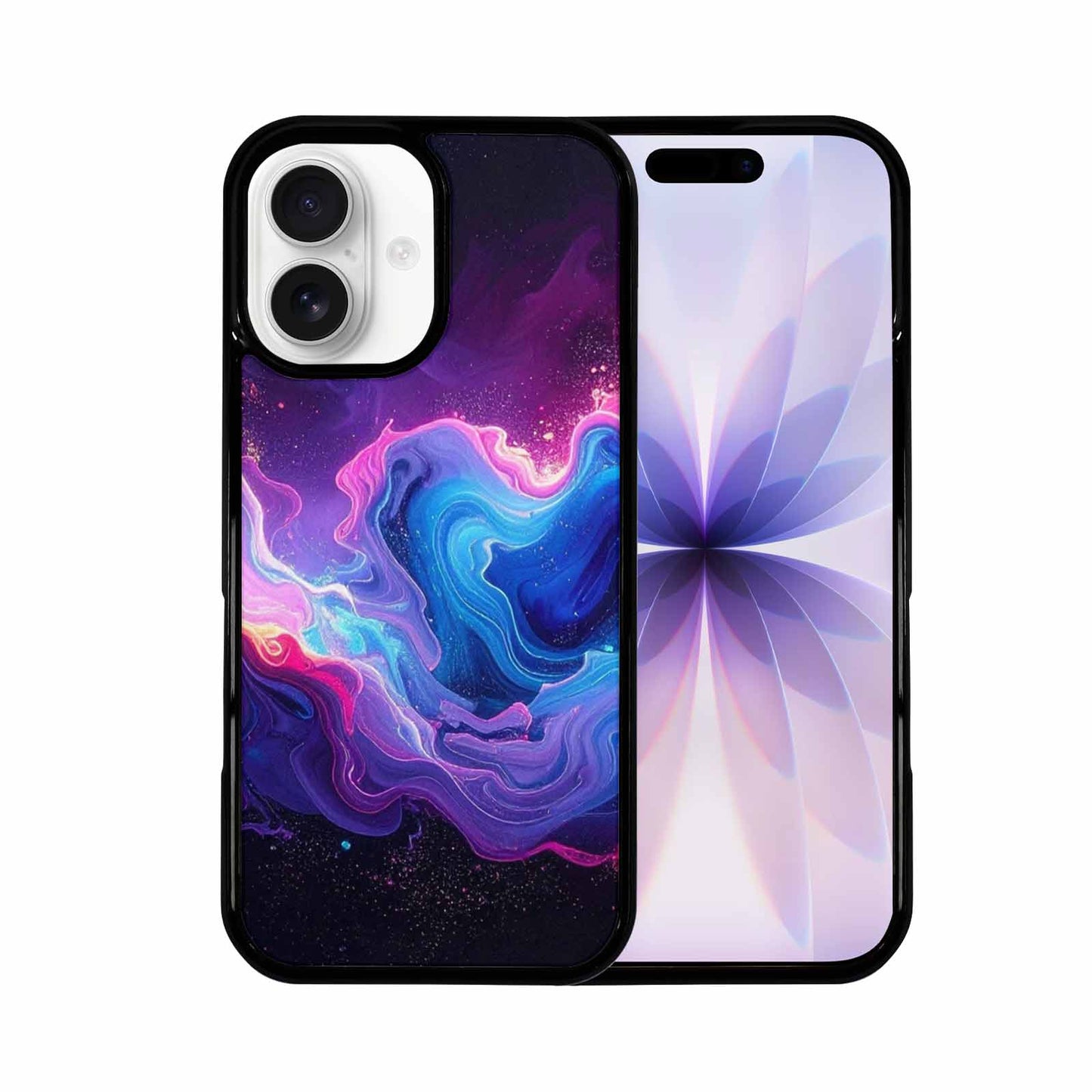 iPhone 17 Case — Seamless Repeating Pattern Of Galaxy Space, Personalized Phone Case