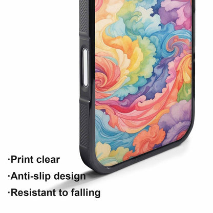 iPhone 17 Pro Max Case — Tie Dye Swirls Tie Dye Tie, Original Design Phone Case