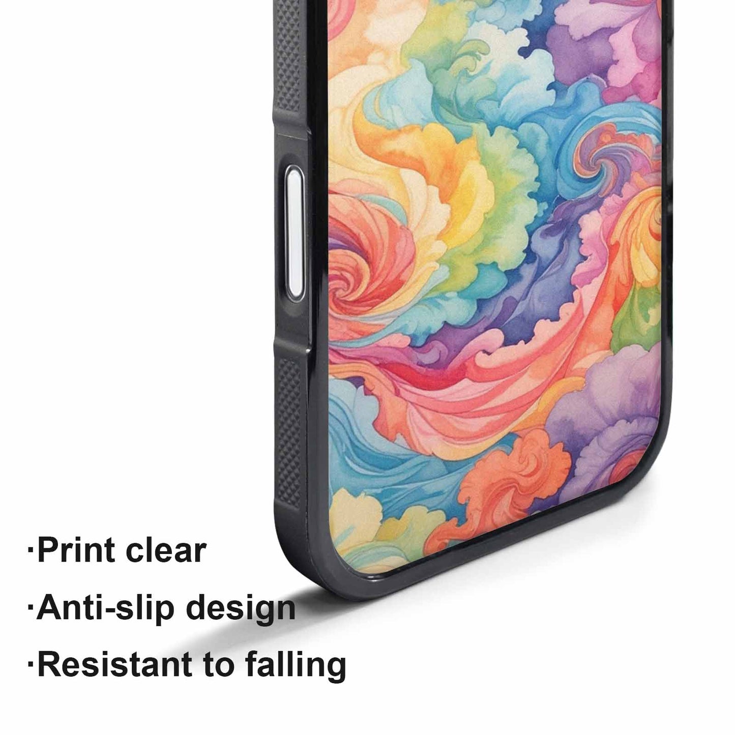 iPhone 17 Pro Max Case — Tie Dye Swirls Tie Dye Tie, Custom Phone Case
