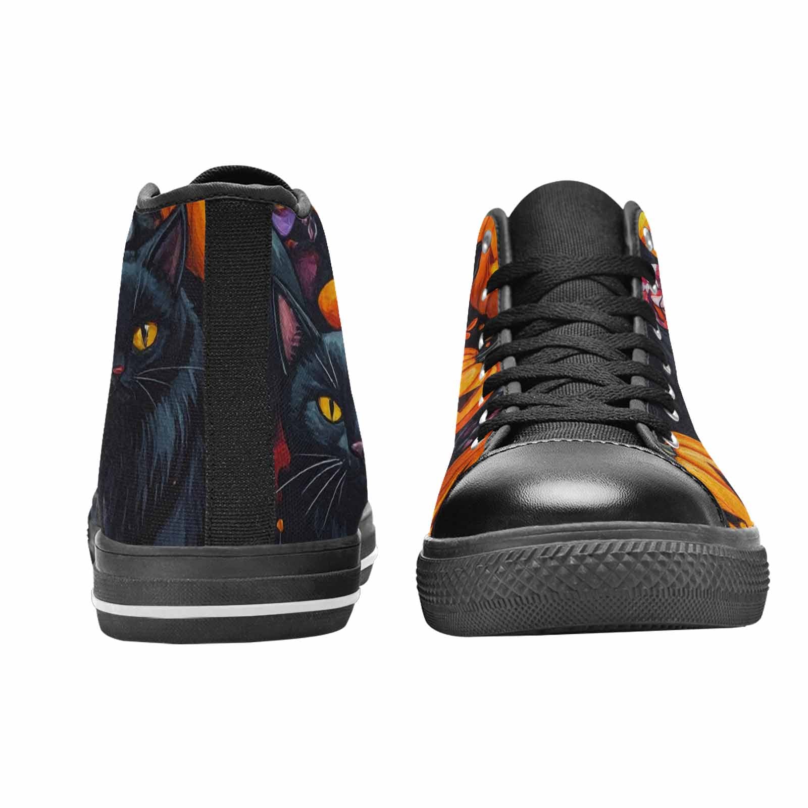 MEN'S Halloween High Top Canvas Cottagecore Sneakers