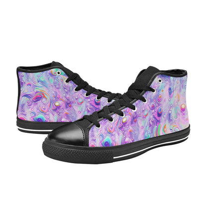 MEN'S Cc Acid Bath 10 High Top Canvas Vibrant Chaos Shoes