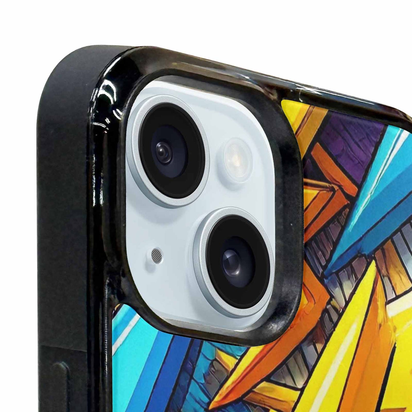 iPhone 15 Plus Case — Lightning Bolt Storm Pattern Hundreds Of, Unique Phone Case Design