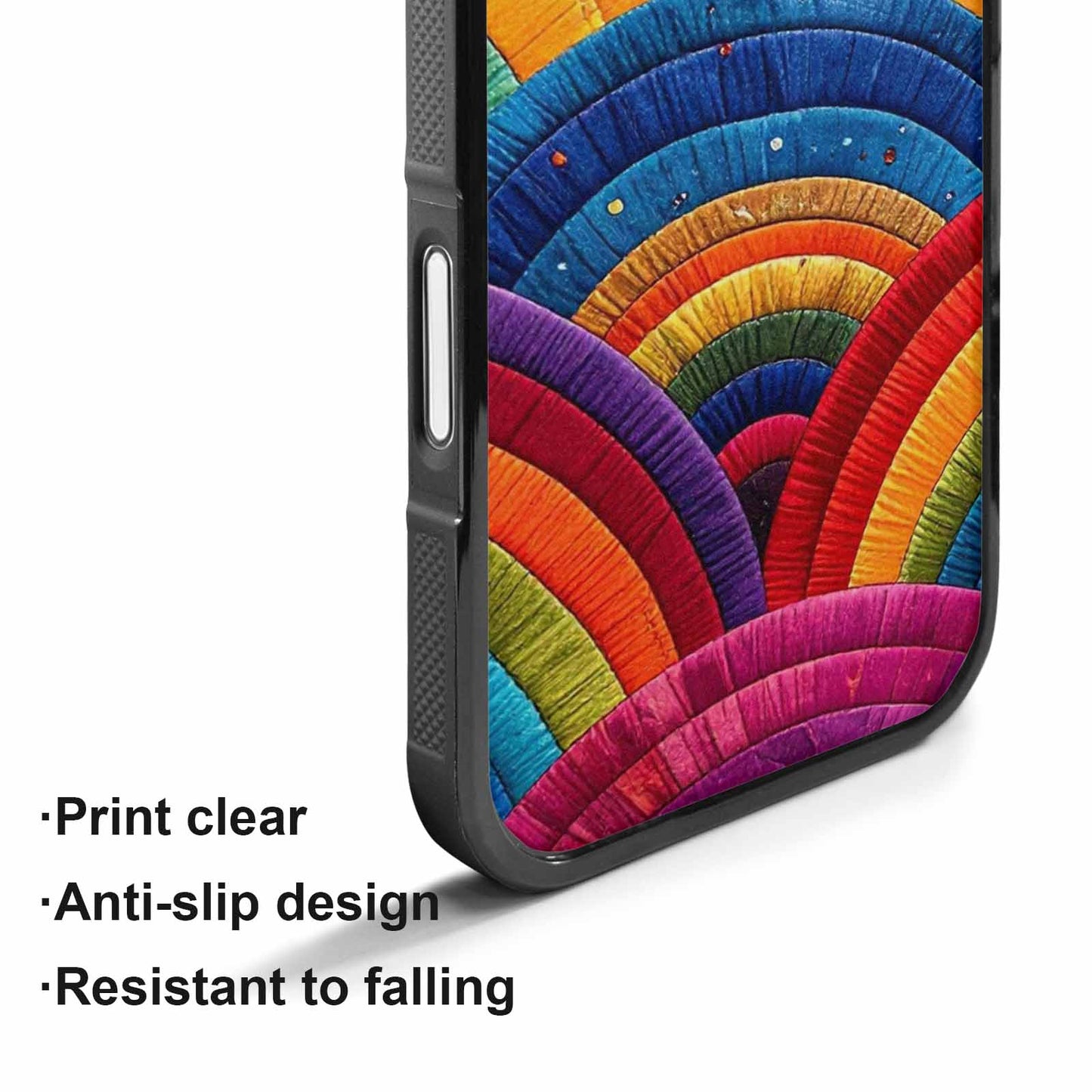 iPhone 17 Case — Vivid Camo Rainbow Camo, Custom Art Phone Cover