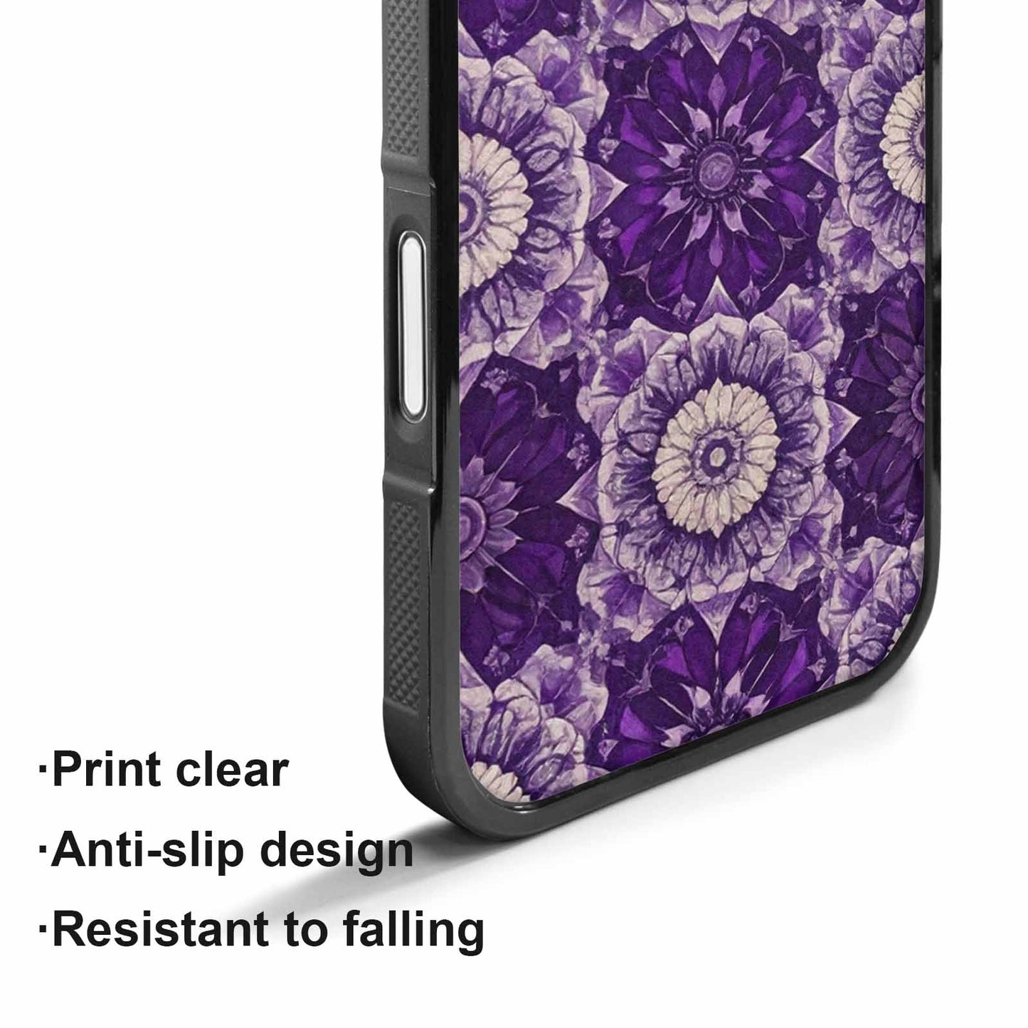 iPhone 17 Case — Small Mandala Pattern, Randomly Floral, Customized Protective Case