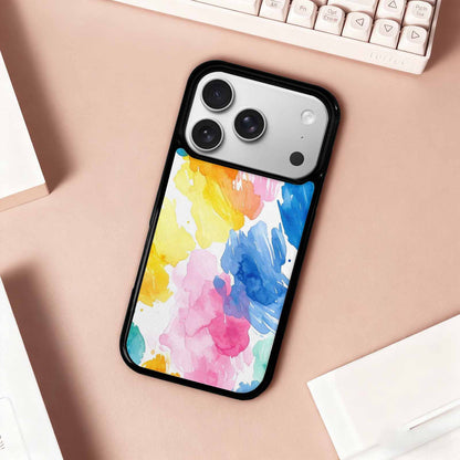 iPhone 17 Pro Case — Trans Strong Watercolor Seamless Pattern Watercolor, Custom Art Phone Cover