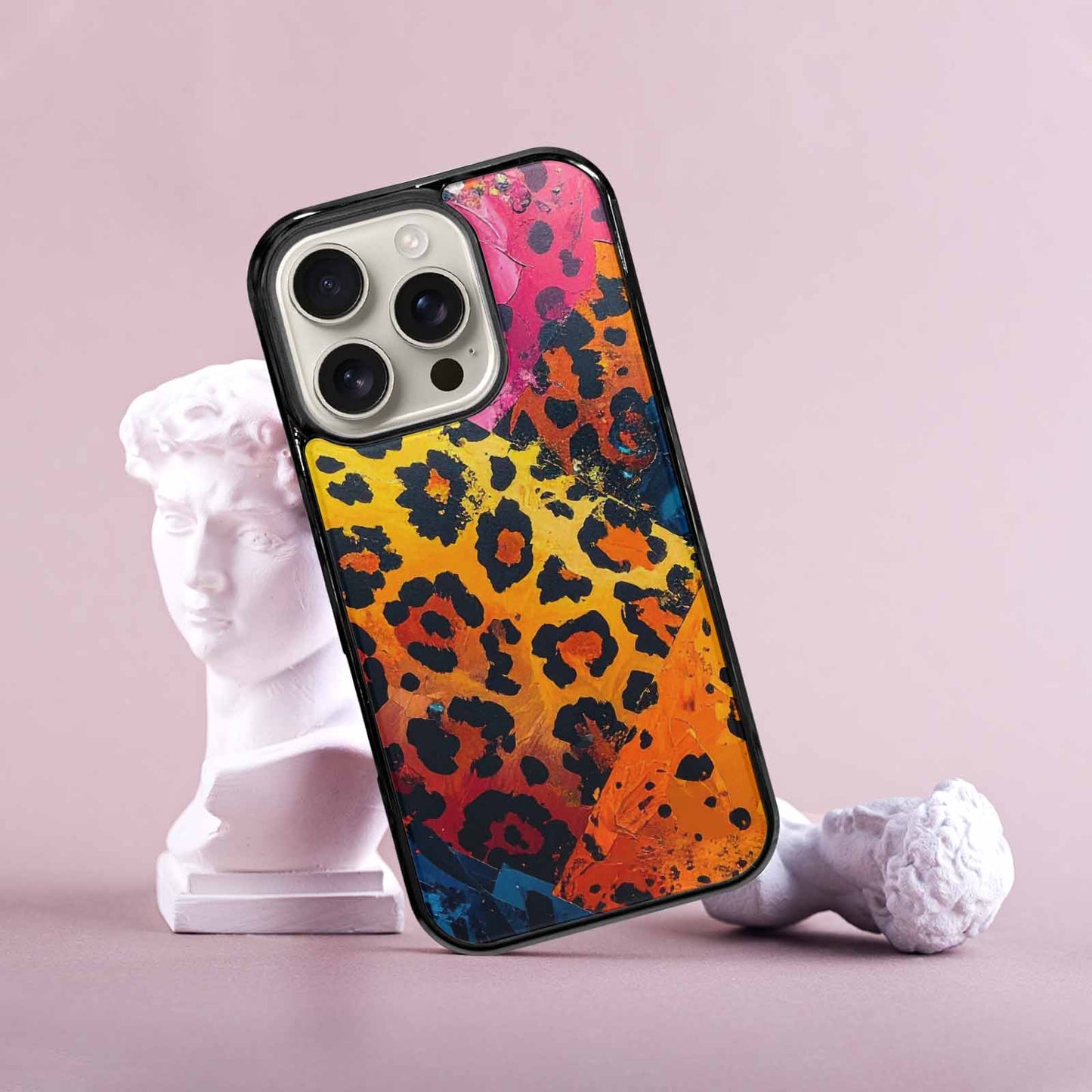 iPhone 16 Pro Case — Full Color Vibrant Animal Print Animal, Custom Phone Case