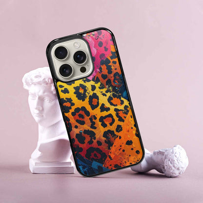 iPhone 16 Pro Case — Full Color Vibrant Animal Print Animal, Custom Phone Case