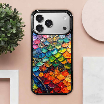 iPhone 17 Pro Max Case — Reptile Scale Full Color Original Art, Custom Designed Case Cover