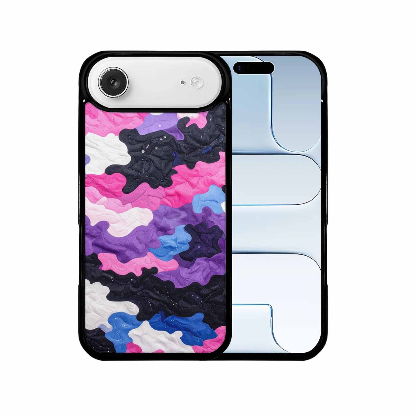 iPhone 17 Air Case — Vivid Camo Genderfluid Pride Camo, Customized Protective Case