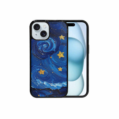 iPhone 15 Case — Starry Night Galaxy Custom, Original Design Phone Case