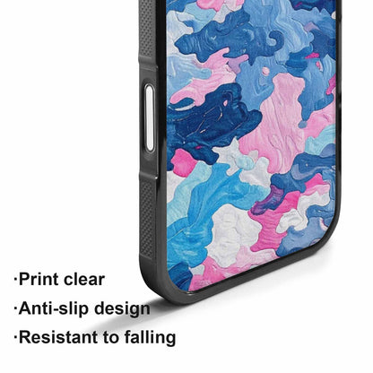 iPhone 17 Case — Vivid Camo Transgender Camo, Custom Designed Case Cover