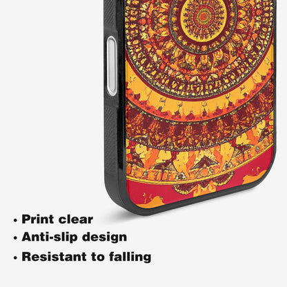 iPhone 16 Plus Case — Mandala Lions Custom, Original Design Phone Case