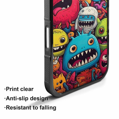 iPhone 17 Case — Small Cartoon Monster Character Cartoon Cute, Custom Printed Phone Case