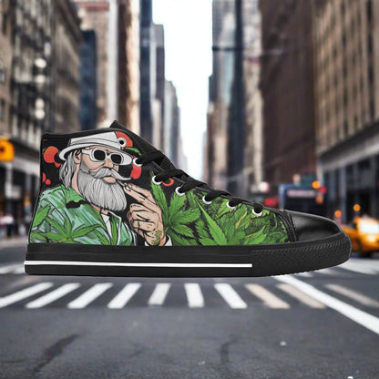 Phoenix Earthy Brown Vivid WOMEN Bold Art - Freaky Shoes | Custom Art Sneakers