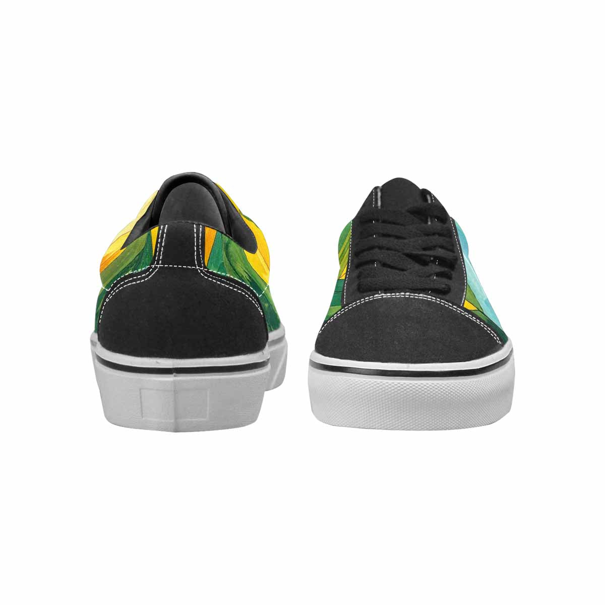 WOMEN'S Progress Pride Flag Canvas Lace-Up Y2K Custom Sneakers