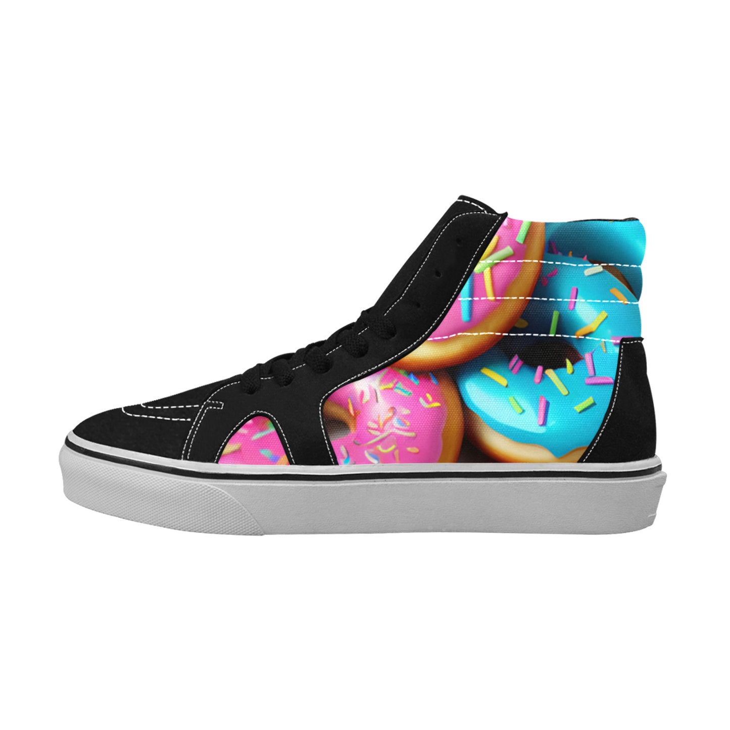 MEN'S Donuts High Top Skateboarding Dark Academia Custom Sneakers