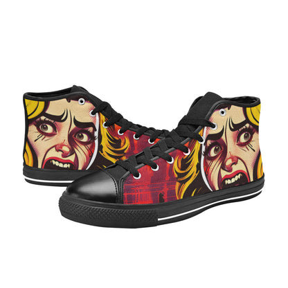 MEN'S Scream 1 Men’S High Top Canvas Dreamcore Sneakers