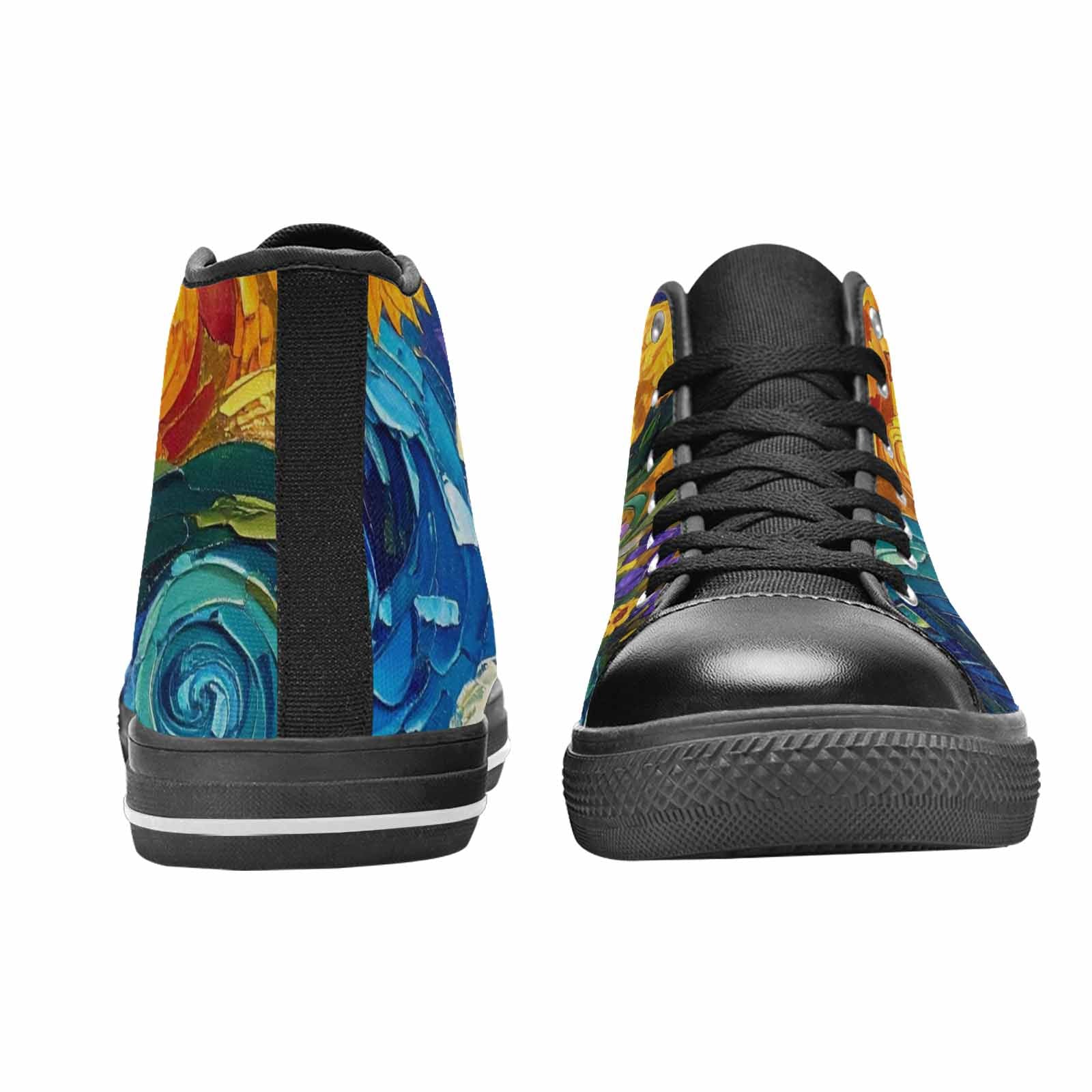 MEN'S Blend All Versions High Top Canvas Cottagecore Custom Shoes