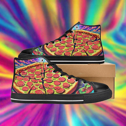 Aurora Borealis Pastel Soft Wearable WOMEN Bold Art - Freaky Shoes | Custom Art Sneakers