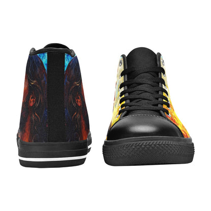 WOMEN'S Jesus3 High Top Canvas Dreamcore Custom Sneakers