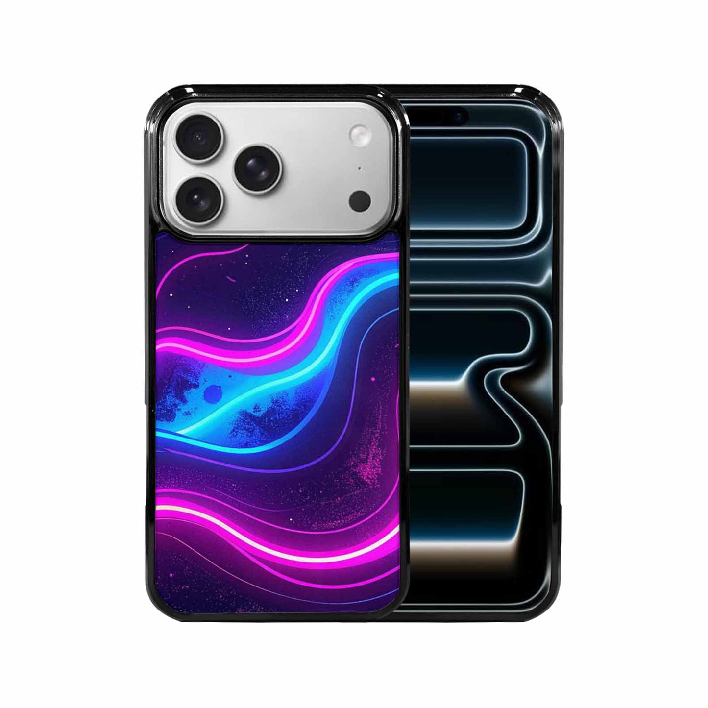 iPhone 17 Pro Max Case — Neon Cartoon Retro Vintage, Custom Phone Case