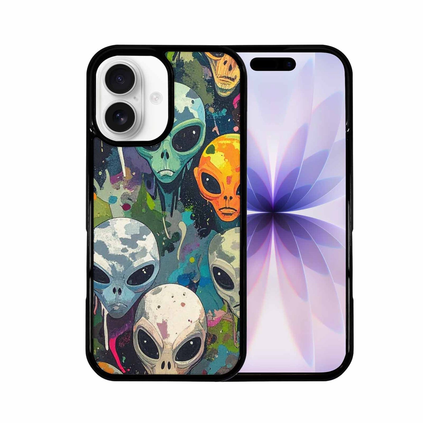 iPhone 17 Case — Aliens Camo Aliens Alien Scifi, Custom Art Phone Cover