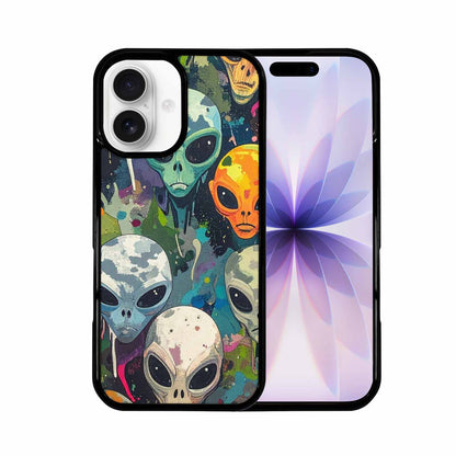iPhone 17 Case — Aliens Camo Aliens Alien Scifi, Custom Art Phone Cover