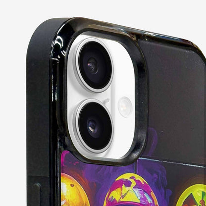 iPhone 16 Case — Toxic Skeleton Hot Dog Eye Small, Personalized Phone Case