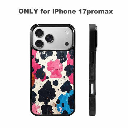 iPhone 17 Pro Max Case — Small Cow Animal Print Animal Print, Personalized Phone Case