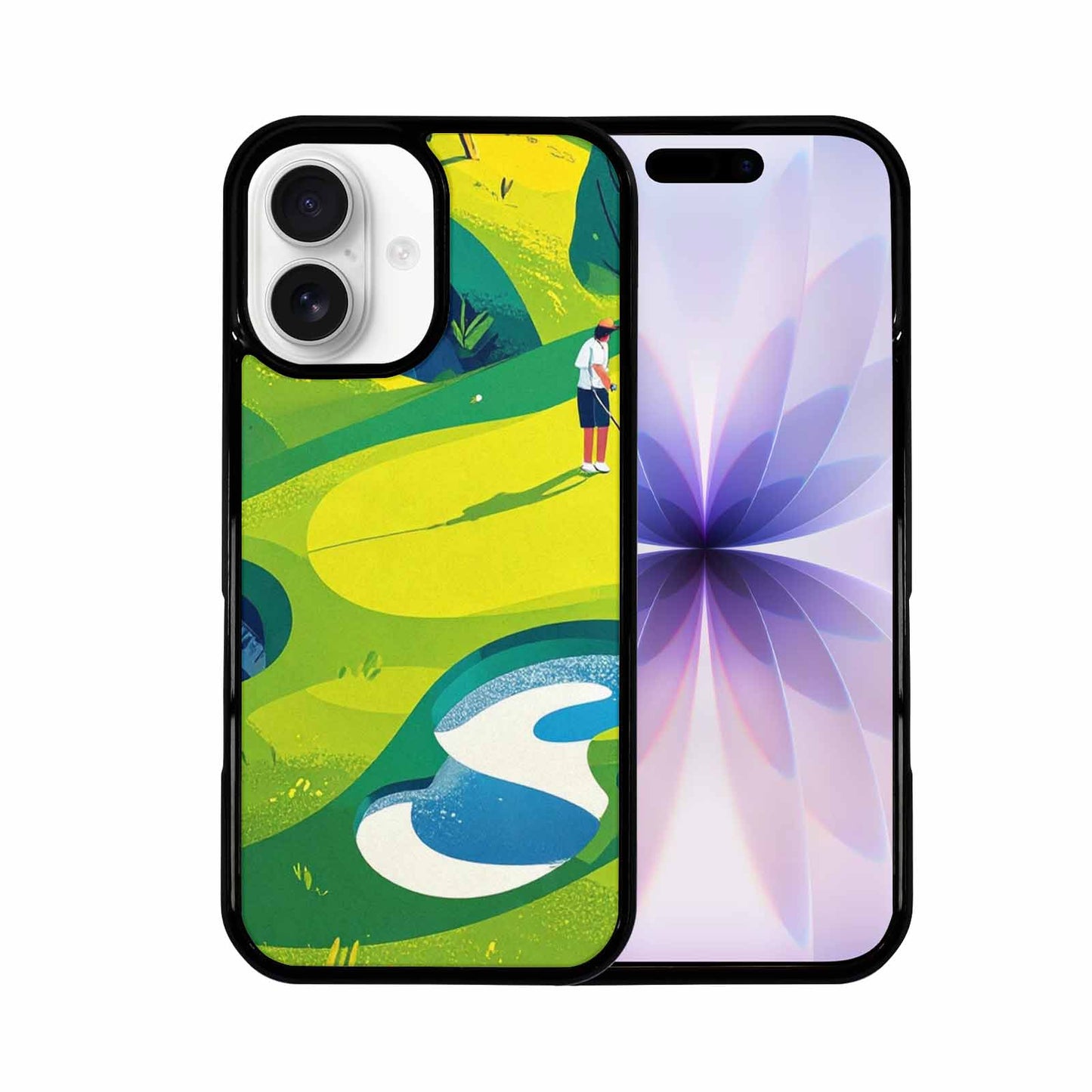 iPhone 17 Case — Golf Cartoon Art Pattern Cartoon Cute, Custom Phone Case